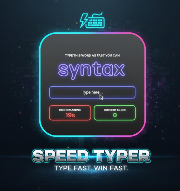Typing Test 2 Free Online Game